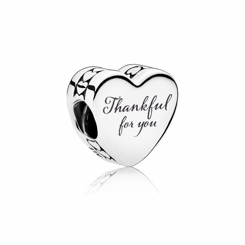 Pandora Thankful For You Charm Online NZ, Sterling Silver (243197-QPI)